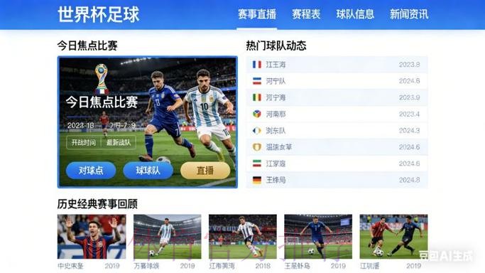 2026世界杯高清直播平台入口地址